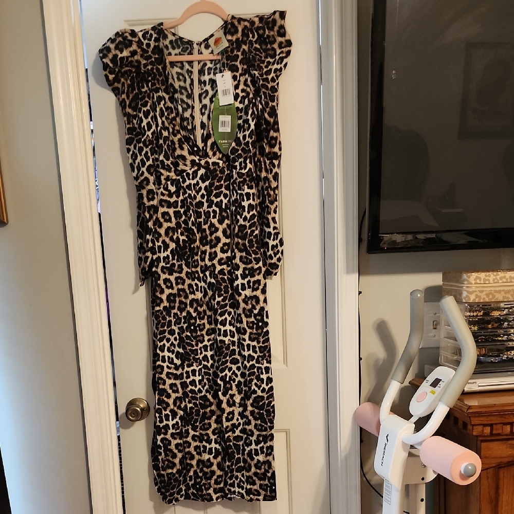 FARM Rio Animal Print Dress - Picture 4 of 5